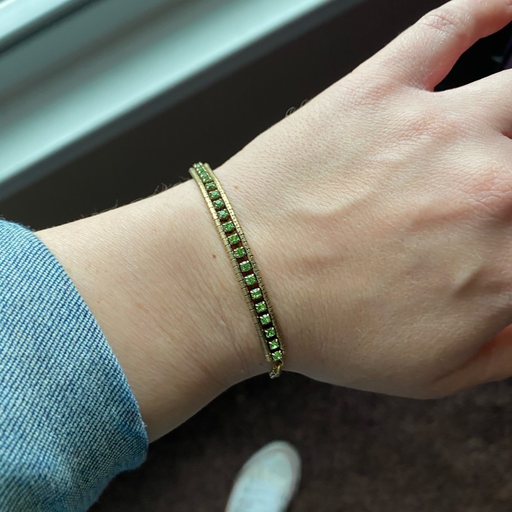 Loren Hope Peridot Darla bracelet